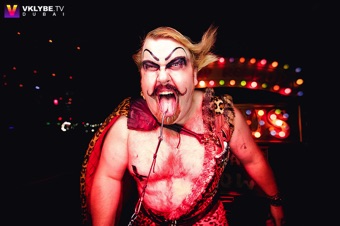 circus sideshow the great gordo gamsby sword swallowing juggling nightclub freakshow strongman